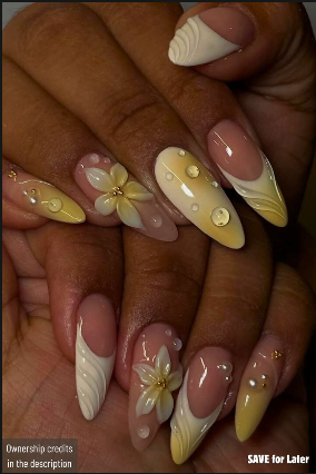 3D nail art inspiration