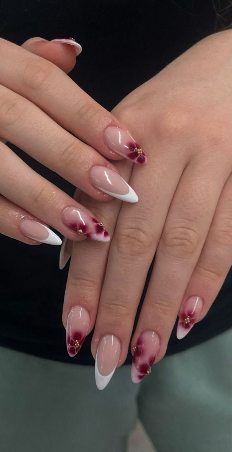 Modern French nail inspiration